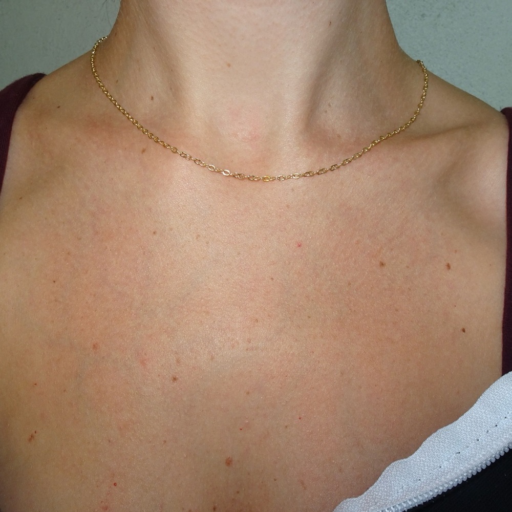 Dainty Gold Necklace Minimalist Jewelry